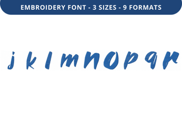 Abbert on Brush Font J to R: A Festive Touch