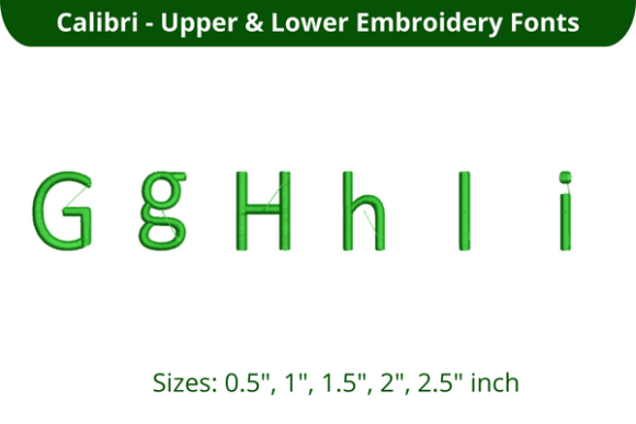 Calibri Font GHI: A Versatile Choice for Personalized Gifts