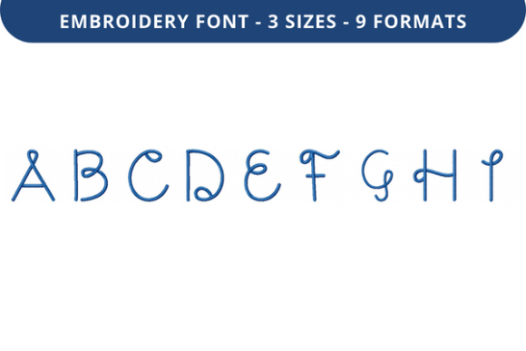 Dear Doily Font Uppercase a to I: A Designer's Review
