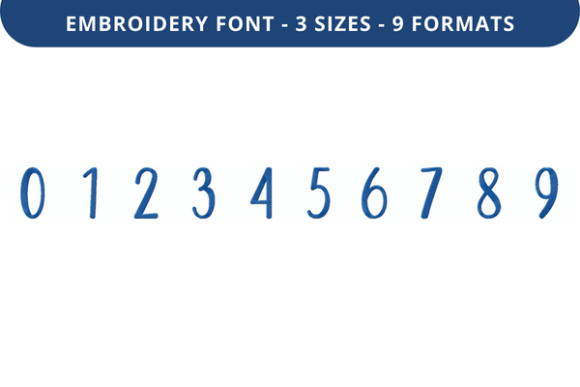 Explore the Elegance of Rosmerta Font 0 to 9