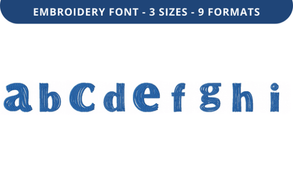 Hay Girl Hay Font: A to I for Apparel