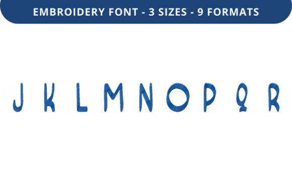 Peeling Good Font: A Unique Uppercase J to R