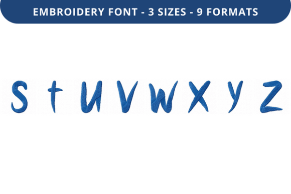 Review: Cat Claws Font S to Z for Sweatshirts
