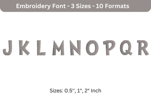 Review: DrSue Font Uppercase J to R