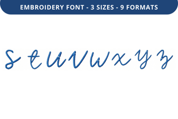 Review of Melinoe Font S to Z for Embroidery