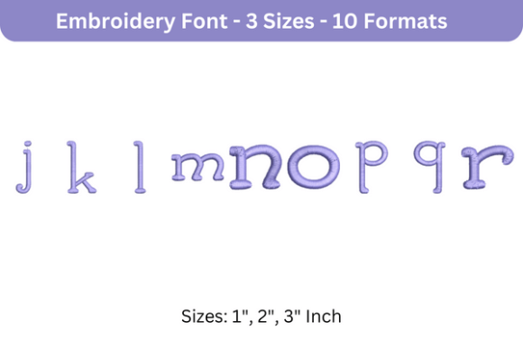 Review: Santa Sleigh Font Lowercase J to R